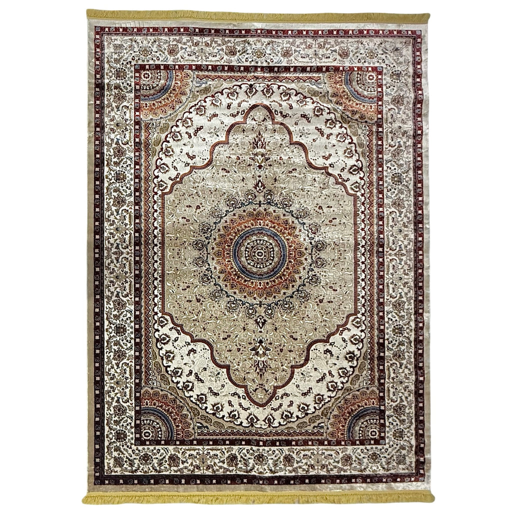 340 x 240 cm Machine Made Beige Persian Design Rug