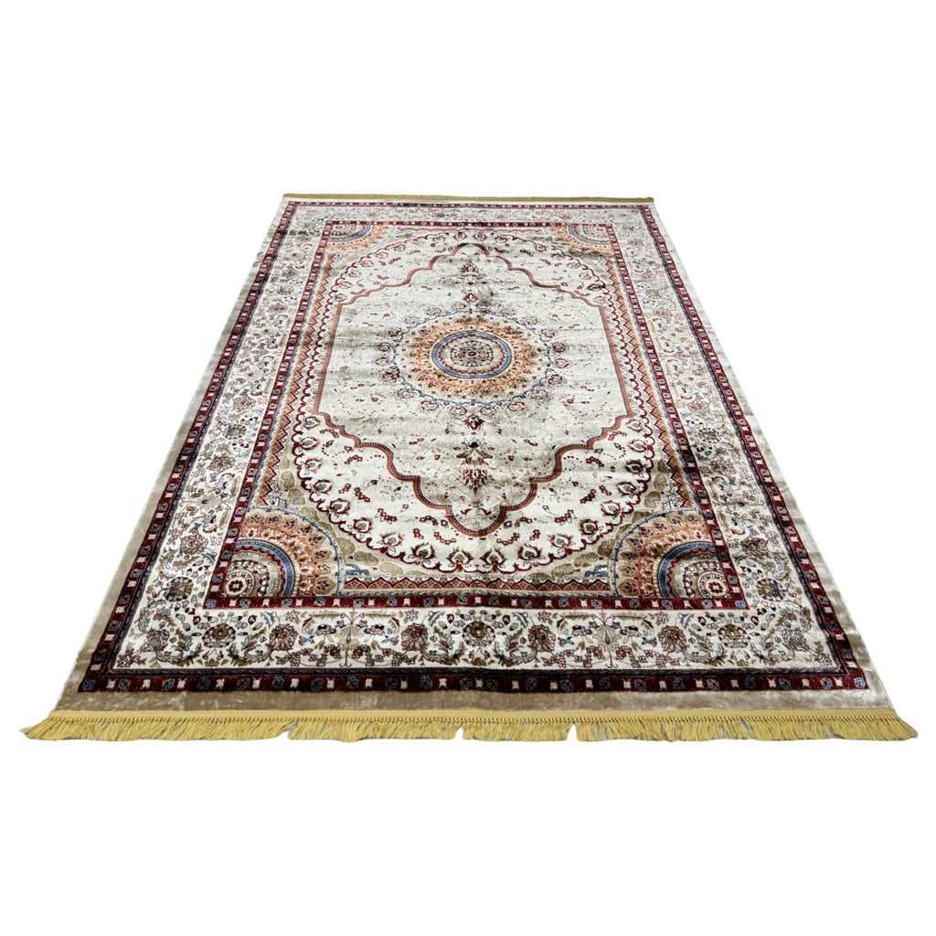 340 x 240 cm Machine Made Beige Persian Design Rug
