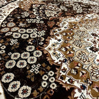 340 x 240 cm Machine Made Persian Design Brown Rug