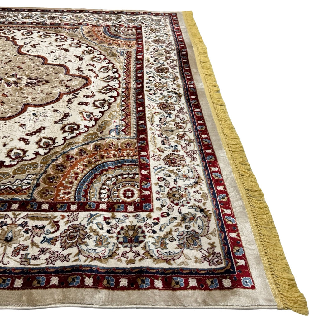 340 x 240 cm Machine Made Beige Persian Design Rug