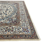 345 x 241 cm Hand Knotted Persian Nain 9la – Silk And Wool Rug