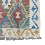 274 x 73 cm Hand-Woven Afghan Kilim Runner Rug