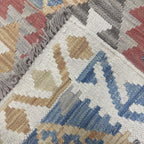 274 x 73 cm Hand-Woven Afghan Kilim Runner Rug