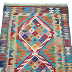125 x 84 cm Hand Woven Afghan Kilim Rug