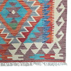 120 x 81 cm Hand Woven Afghan Kilim Rug