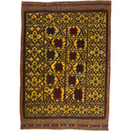 300 x 200 cm Tribal Afghan Kilim-Barjesta Handwoven Wool Rug