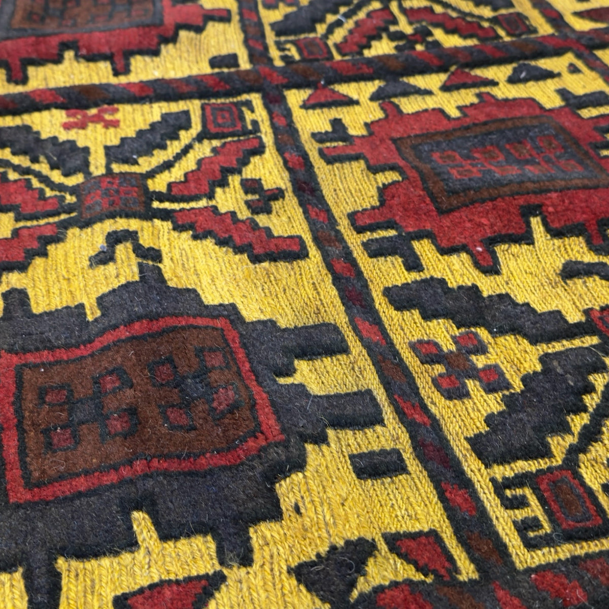300 x 200 cm Tribal Afghan Kilim-Barjesta Handwoven Wool Rug
