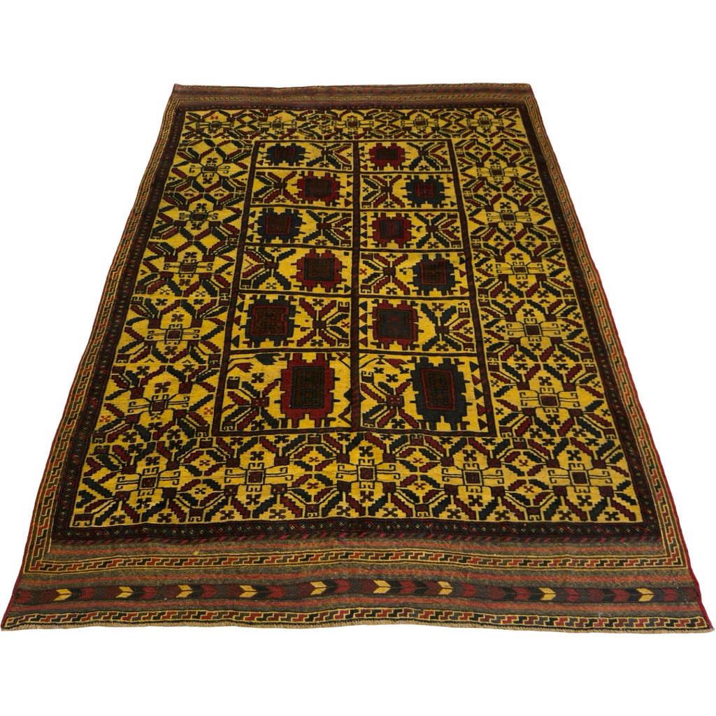 300 x 200 cm Tribal Afghan Kilim-Barjesta Handwoven Wool Rug