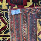 300 x 200 cm Tribal Afghan Kilim-Barjesta Handwoven Wool Rug