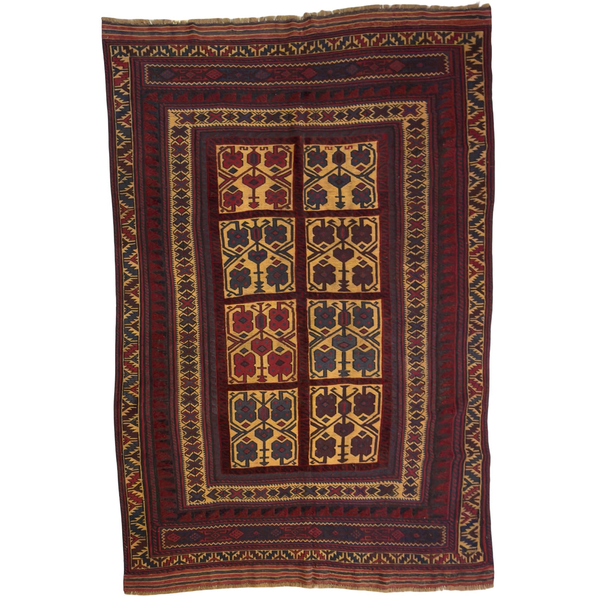 300 x 200 cm Hand Woven Tribal Kilim Barjesta Rug
