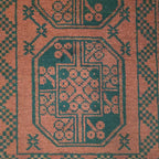 120 x 75 cm Hand-Woven Color Afghan Akche