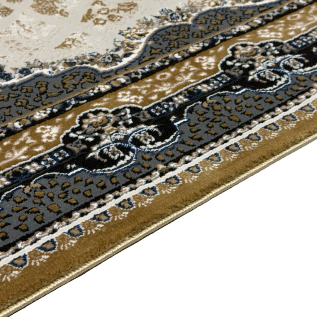 230 x 160 cm Persian Kirman Design Machine Made Rug