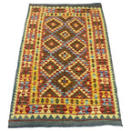 149 x 100 cm Hand-Woven Afghan Kilim Rug