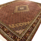 340 x 250 cm Hand-Knotted Persian Bijar Vintage Rug