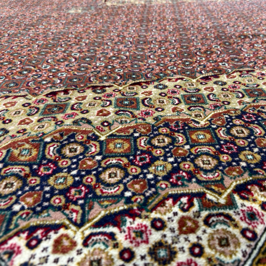 340 x 250 cm Hand-Knotted Persian Bijar Vintage Rug