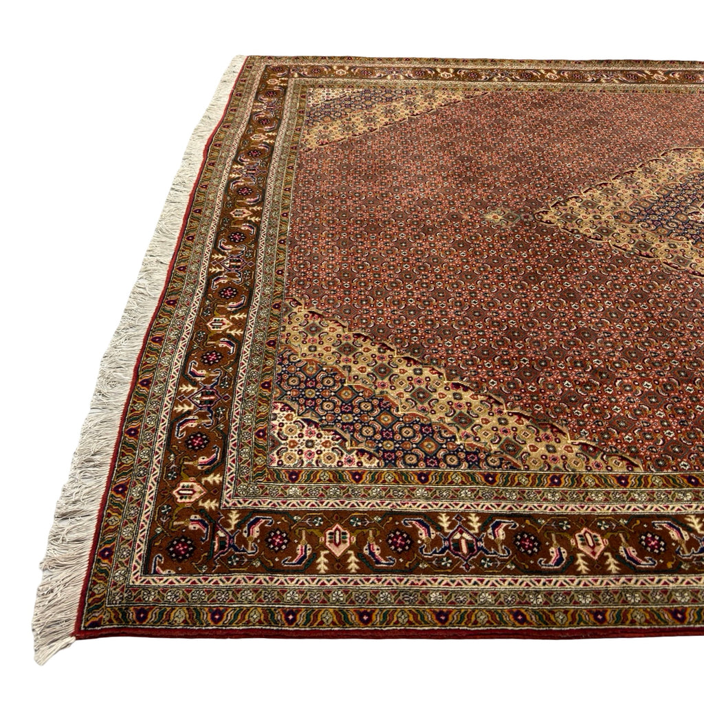 340 x 250 cm Hand-Knotted Persian Bijar Vintage Rug