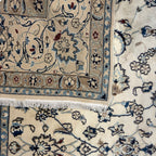 355 x 250 cm Hand Knotted Nain Afshan – Wool & Silk Rug