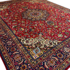 385 x 300 cm Hand Knotted Persian Tabriz – Wool Rug