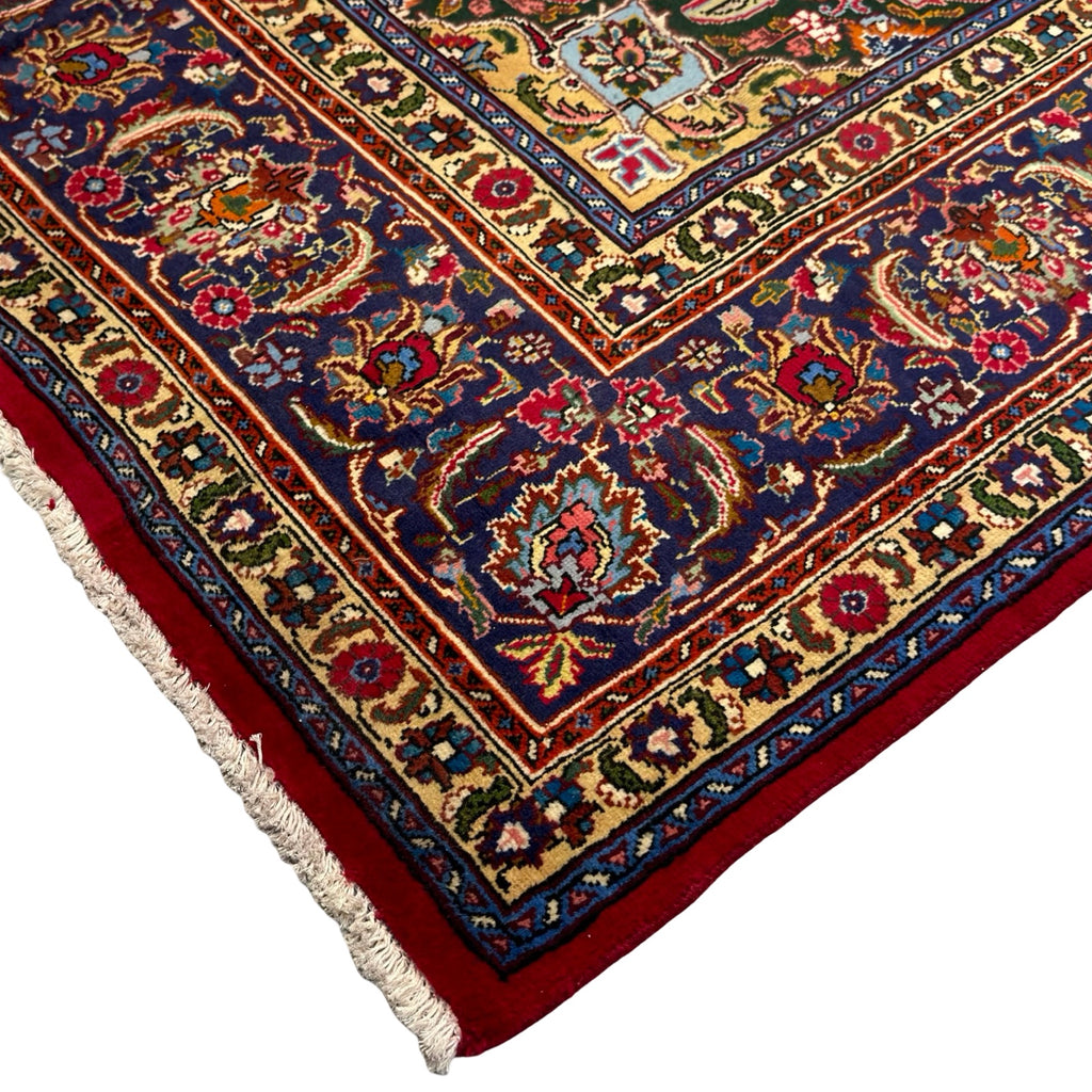 385 x 300 cm Hand Knotted Persian Tabriz – Wool Rug