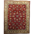 395 x 295 cm Hand Knotted Tabriz All Over – Wool Rug