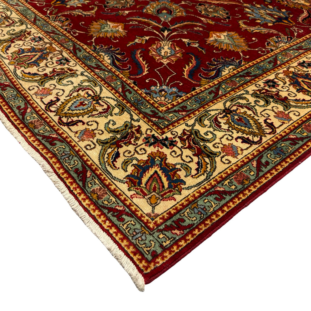395 x 295 cm Hand Knotted Tabriz All Over – Wool Rug