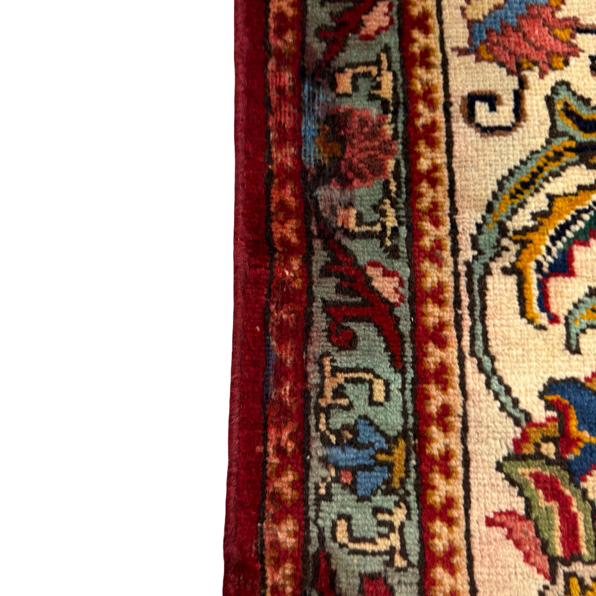 395 x 295 cm Hand Knotted Tabriz All Over – Wool Rug