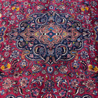 395 x 305 cm Hand Knotted Persian Sabzewar – Wool Rug