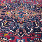 395 x 305 cm Hand Knotted Persian Sabzewar – Wool Rug