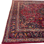 395 x 305 cm Hand Knotted Persian Sabzewar – Wool Rug