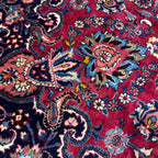 395 x 305 cm Hand Knotted Persian Sabzewar – Wool Rug