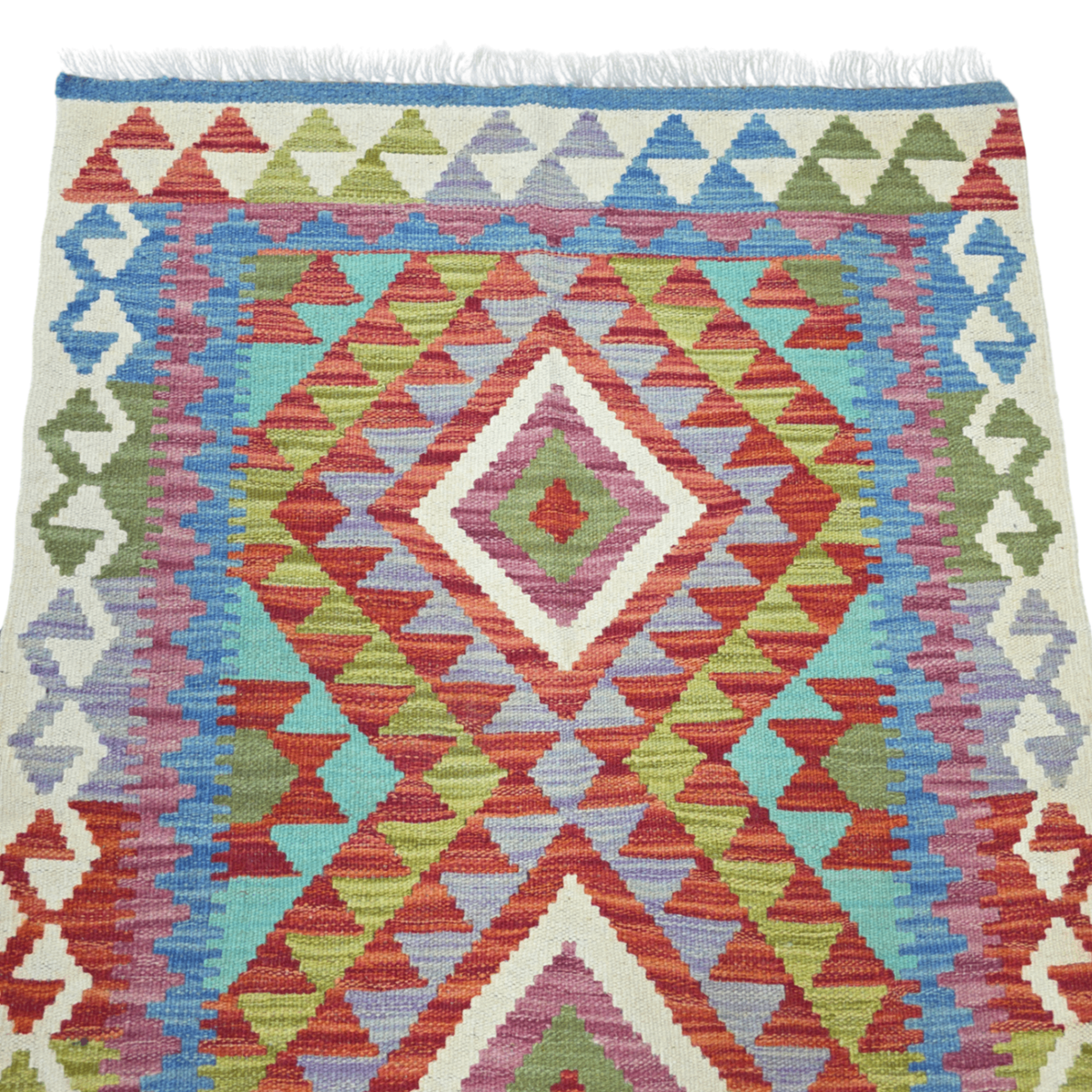 125 x 84 cm Hand Woven Afghan Kilim Rug