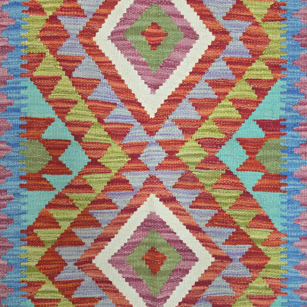 125 x 84 cm Hand Woven Afghan Kilim Rug