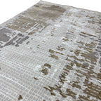 230 x 160 cm Contemporary Textured Rug with Neutral Color Palette