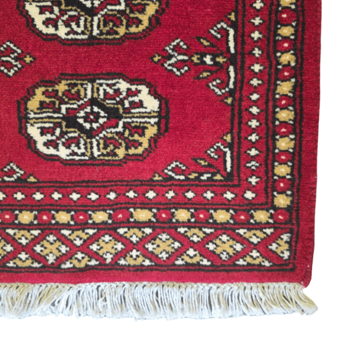 65 x 45 cm Hand Knotted Bokhara – Red Rug