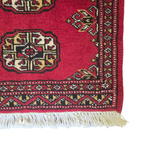 65 x 45 cm Hand Knotted Bokhara – Red Rug
