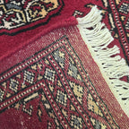 65 x 45 cm Hand Knotted Bokhara – Red Rug