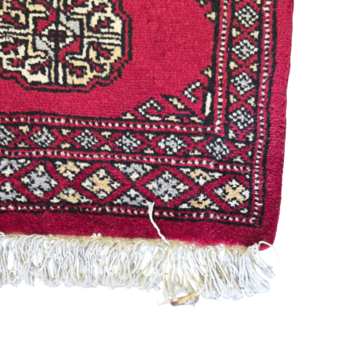 65 x 45 cm Hand Knotted Bokhara – Red Rug
