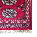 65 x 45 cm Hand Knotted Bokhara – Red Rug