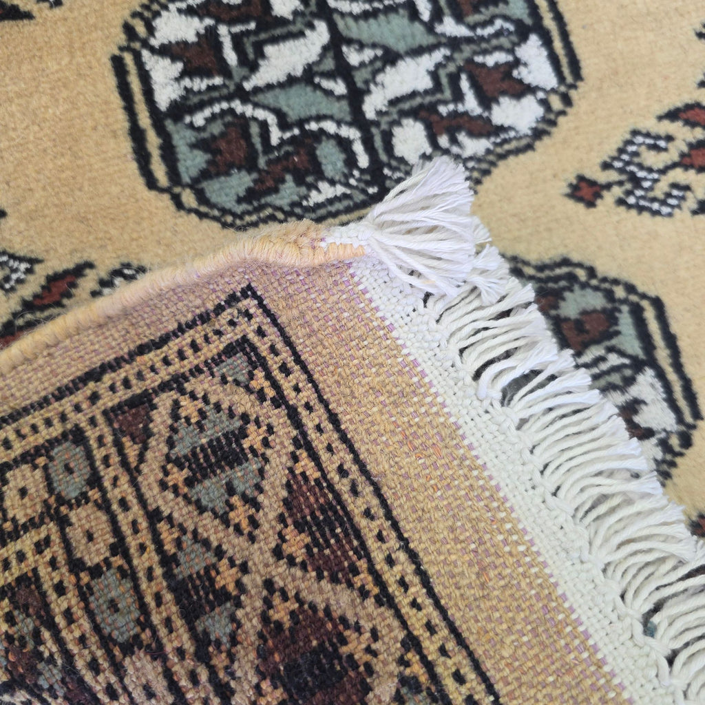 65 x 45 cm Hand Knotted Bokhara – Naples Yellow Rug