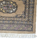 65 x 45 cm Hand Knotted Bokhara – Peanut Brown Rug