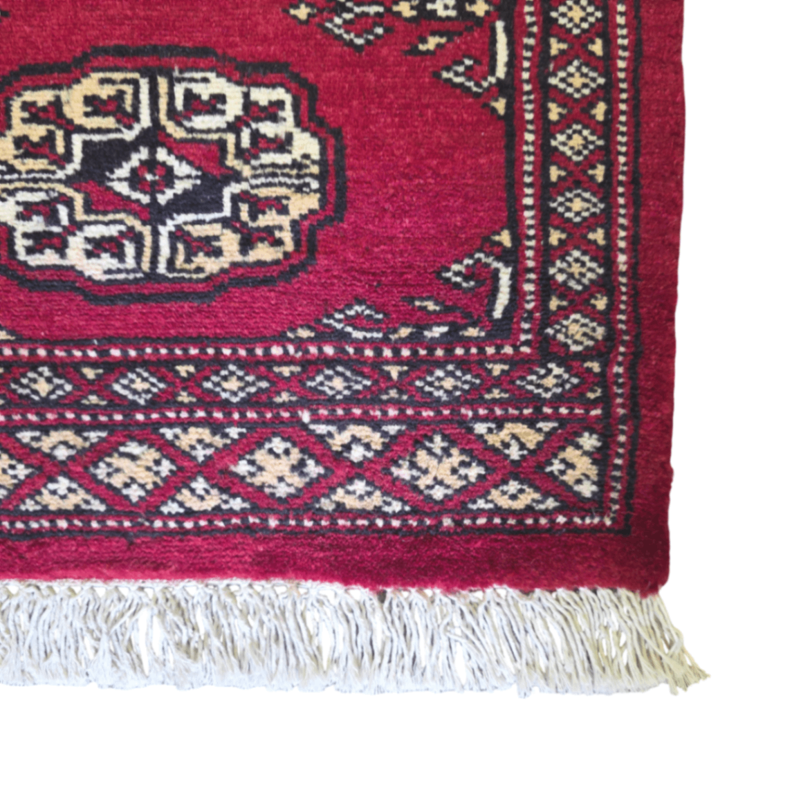 65 x 45 cm Hand Knotted Bokhara – Red Rug