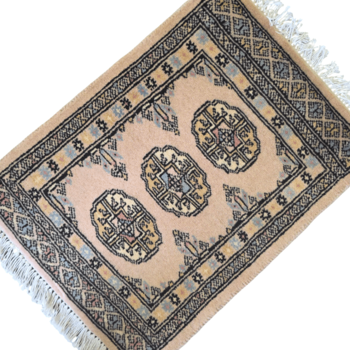 65 x 45 cm Hand Knotted Bokhara – Tortilla Brown Rug