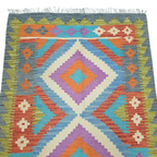125 x 84 cm Hand Woven Afghan Kilim Rug