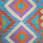 125 x 84 cm Hand Woven Afghan Kilim Rug