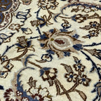 350 x 245 cm Vintage Hand-Knotted Persian Nain 9La Rug – Wool Rug