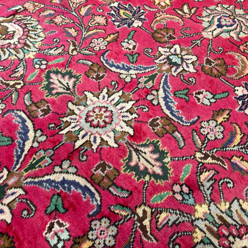 340 x 290 cm Hand Knotted Persian Tabriz All Over – Wool Rug