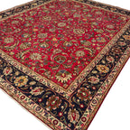 340 x 290 cm Hand Knotted Persian Tabriz All Over – Wool Rug