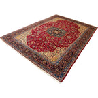 350 x 273 cm Hand Knotted Persian Sarough – Wool Medallion Rug