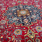 350 x 273 cm Hand Knotted Persian Sarough – Wool Medallion Rug