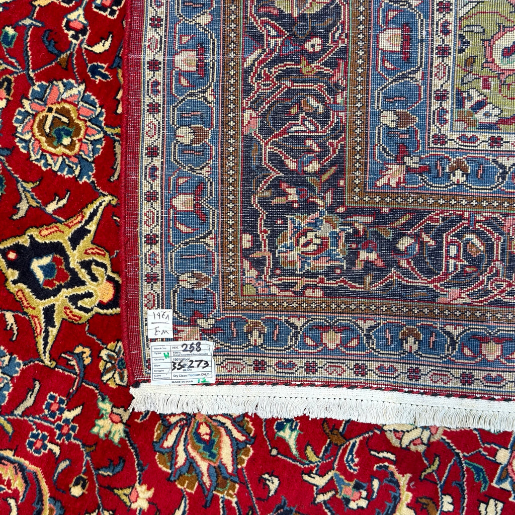 350 x 273 cm Hand Knotted Persian Sarough – Wool Medallion Rug